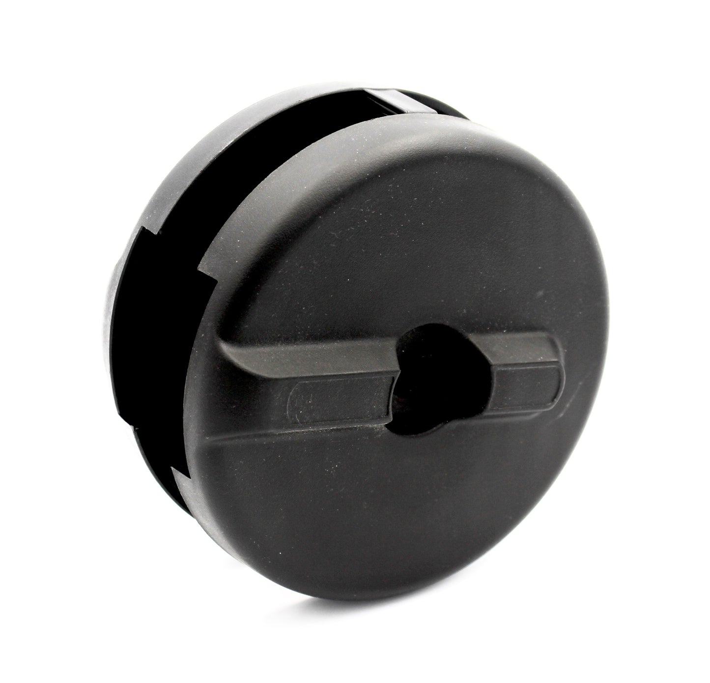 Taljapyörän suojakotelo 90 mm musta, turvakotelo vaijeritaljalle