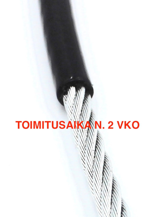Taljalaitteen vaijeri 4 mm – 100m rulla