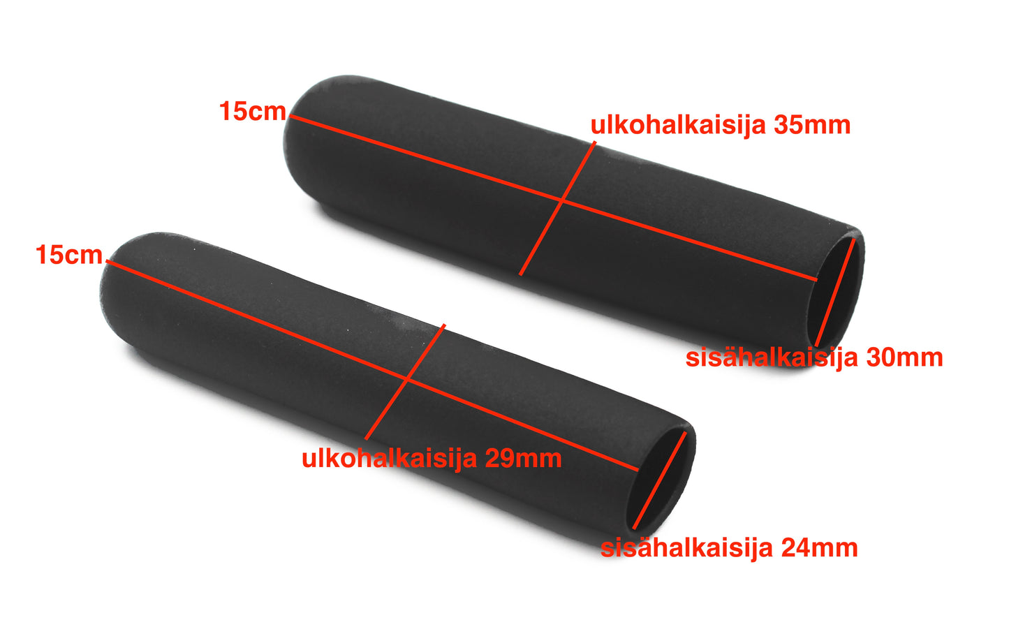 Otekahvan suoja (grippi) 15 cm – 30mm