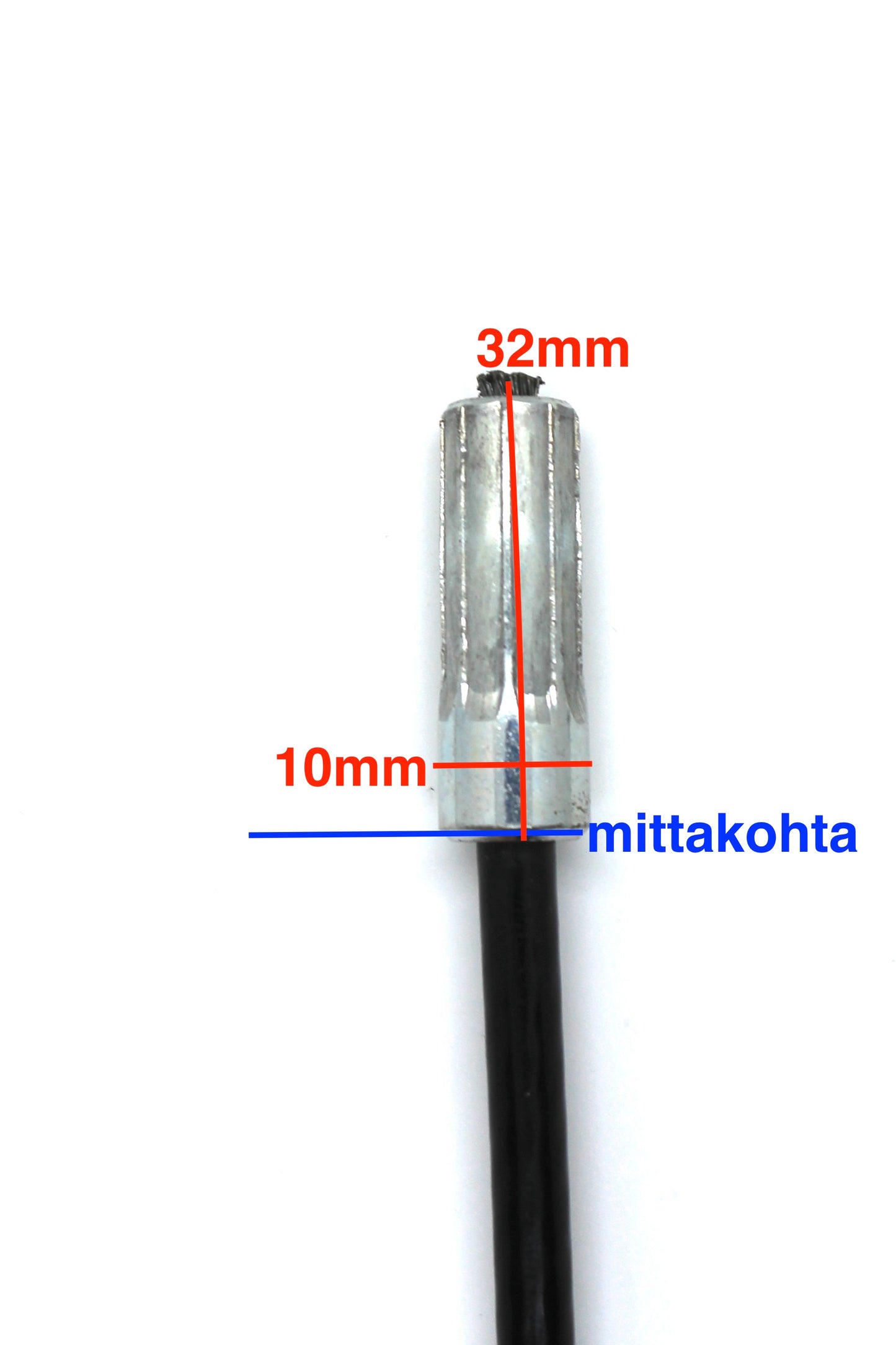 Technogym Selection ja Element, prässätty yleisvaijeri 10 x 32mm