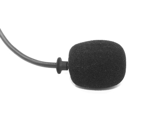 Headset-mikrofonin tuulisuoja L, 2 kpl – sopii 12–16 mm mikrofonipäälle, musta
