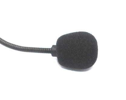 Headset-mikrofonin tuulisuoja S koko, 2 kappaleen pakkaus, musta
