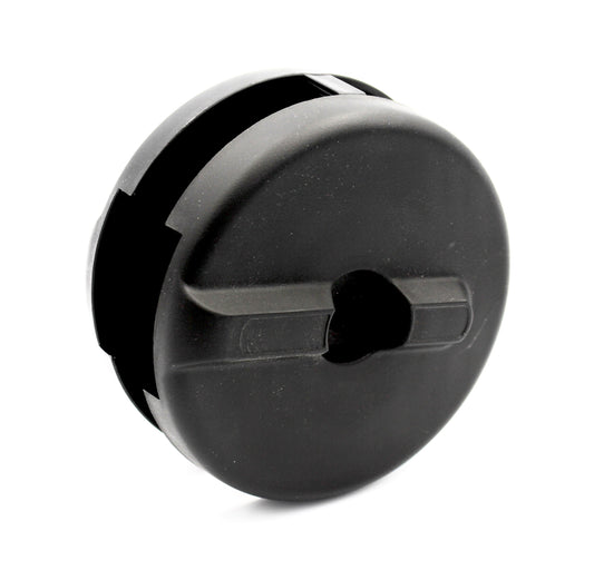 Taljapyörän suojakotelo 90 mm musta, turvakotelo vaijeritaljalle